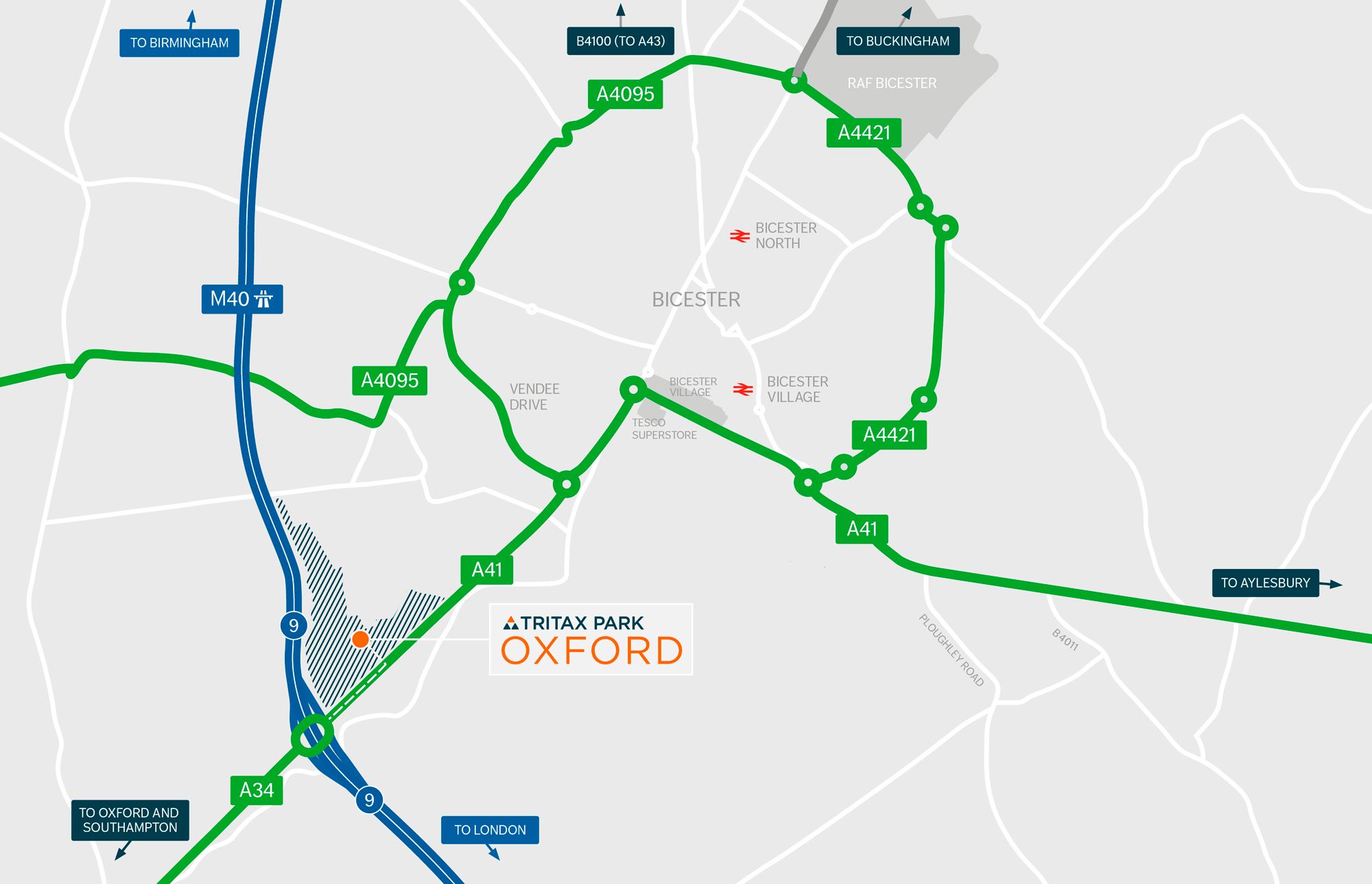 Oxford Location map